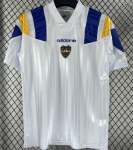 2026/27 Boca White Retro Style Fans Soccer Jersey