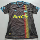 2010/2011 Marseille Away Black Retro Soccer Jersey