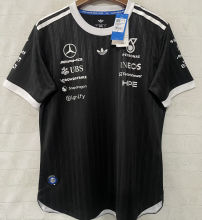 2026/27 Mercedes AMG Petronas F1 Black Player Version Team T-Shirt  球员版 圆领
