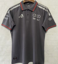2026/27 Audi F1 Grey POLO Team T-Shirt   有领