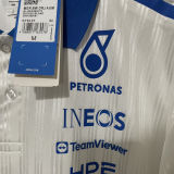 2026/27 Mercedes AMG Petronas F1 White Player Version POLO Team T-Shirt 有领  球员版