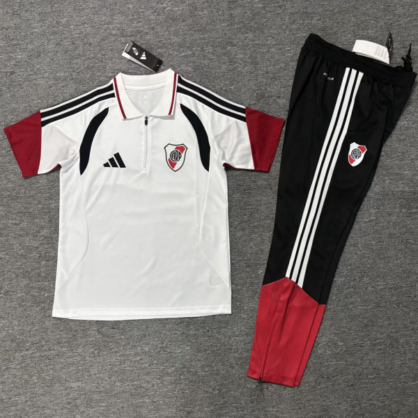 2026/27 River Plate White Training Tracksuit