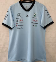2026/27 Mercedes AMG Petronas F1 Blue Team T-Shirt  V领