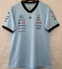 2026/27 Mercedes AMG Petronas F1 Blue Team T-Shirt  V领