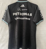 2026/27 Mercedes AMG Petronas F1 Black POLO Team T-Shirt 有领