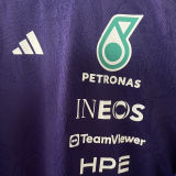 2026/27 Mercedes AMG Petronas F1 Purple Team T-Shirt  圆领