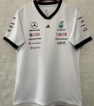 2026/27 Mercedes AMG Petronas F1 White Team T-Shirt  V领