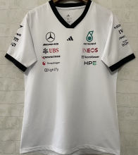 2026/27 Mercedes AMG Petronas F1 White Team T-Shirt  V领