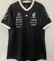 2026/27 Mercedes AMG Petronas F1 Black Team T-Shirt  V领