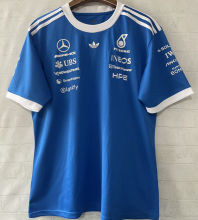 2026/27 Mercedes AMG Petronas F1 Blue Fans Team T-Shirt  圆领 球迷版