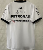 2026/27 Mercedes AMG Petronas F1 White Team T-Shirt  V领