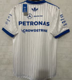 2026/27 Mercedes AMG Petronas F1 White Player Version Team T-Shirt  球员版 圆领