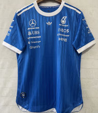 2026/27 Mercedes AMG Petronas F1 Blue Player Version Team T-Shirt  圆领 球员版