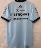 2026/27 Mercedes AMG Petronas F1 Blue Team T-Shirt  V领