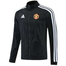 2026/27 M Utd Black Windbreaker