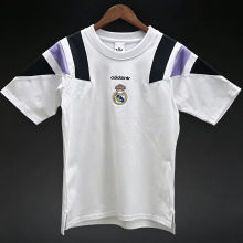 2026/27 RM White Cotton Retro Style T-shirt 棉T