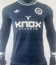 2026/27 Newcastle Away Player Version Long Sleeve Soccer Jersey