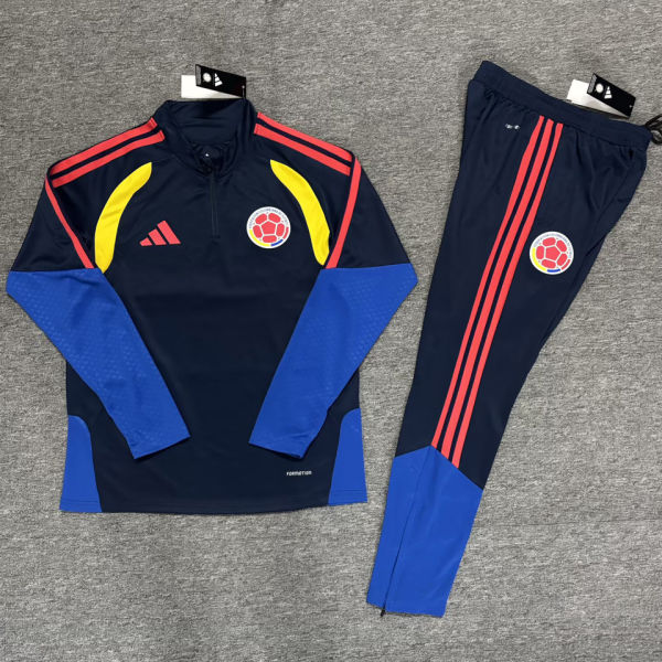 2026/27 Colombia Royal Blue Sweater Tracksuit