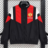 2026/27 M Utd Black Windbreaker