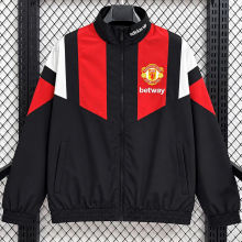 2026/27 M Utd Black Windbreaker