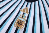 2026/27 Argentina White Blue Vest Training Jersey (A Set)