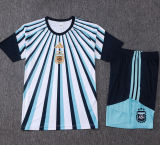 2026/27 Argentina White Blue Training Jersey  (A Set)