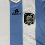 2012 Argentina Home Retro Soccer Jersey