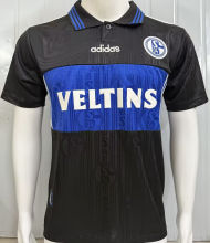 1997/1999 Schalke 04 Third Black Retro Soccer Jersey