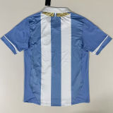 2012 Argentina Home Retro Soccer Jersey