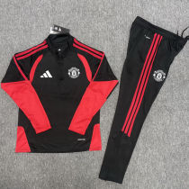 2026/27 M Utd Black Sweater Tracksuit