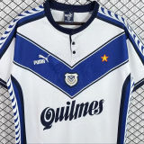 1997/1998 Vélez Sarsfield Home White Retro Fans Soccer Jersey