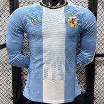 2026/27 Argentina MESSI Farewell Match Player Version Long Sleeve Soccer Jersey