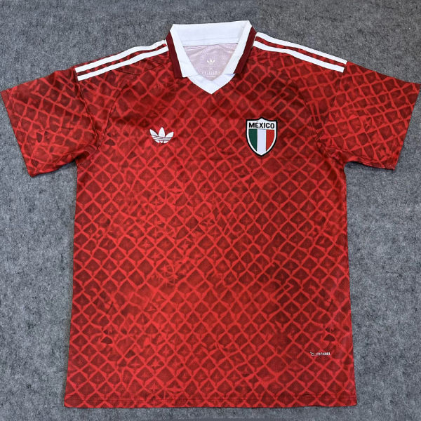 2026/27 Mexico 100th Anniversary Edition Red Fans Soccer Jersey