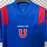 2026/27 Universidad de Chile Blue Retro Style Fans Soccer Jersey
