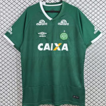 2016  Chapecoense Home Retro Soccer Jersey