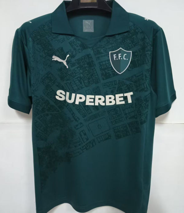 2026/27 Fluminense Third Green Fans Soccer Jersey 带胸前广告