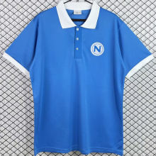 1965/1966 Napoli Home Blue Retro Soccer Jersey