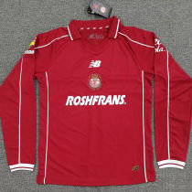 2026/27 Deportivo Toluca Home Red Fans Long Sleeve Soccer Jersey  托卢卡