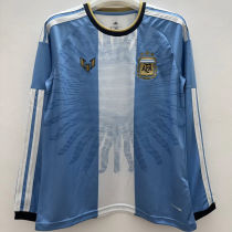 2026/27 Argentina MESSI Farewell Match Fans Long Sleeve Soccer Jersey