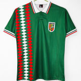 1994 Basque Country Home Green Retro Soccer Jersey