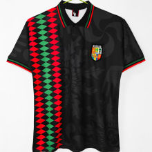 1994 Basque Country Away Black Retro Soccer Jersey