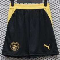 2026/27 Man City Away Black Player Version Shorts Pants 球员版