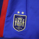 2026/27 Spain Home Player Version Shorts Pants 球员版 （2 Stars 2星）