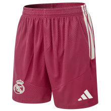 2026/27 RM Training Player Version Shorts Pants 拉链口袋