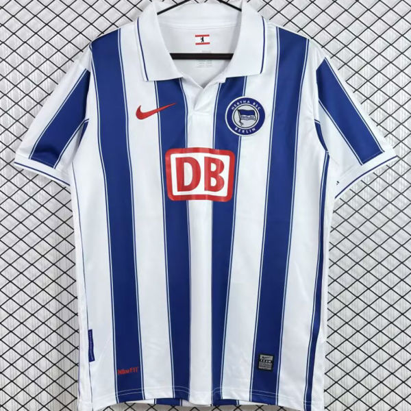 2009/2010 Hertha BSC Home Retro Soccer Jersey