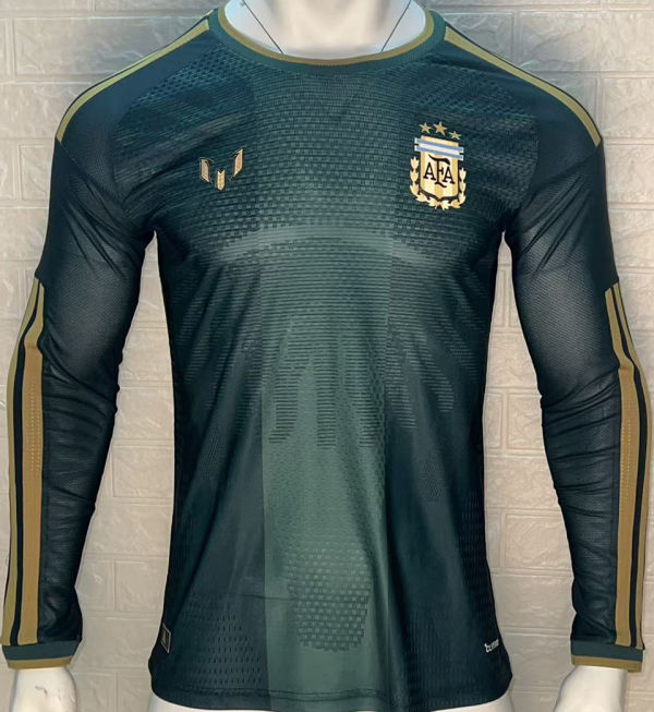 2026/27 Argentina MESSI Farewell Match Player Version Long Sleeve Soccer Jersey