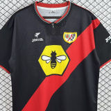 2001/2002 Rayo Vallecano Away Black Retro Soccer Jersey
