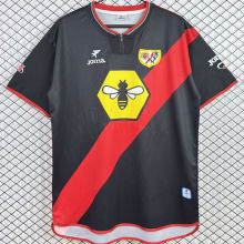 2001/2002 Rayo Vallecano Away Black Retro Soccer Jersey