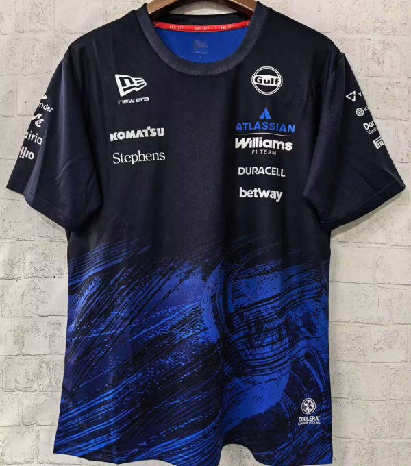 2026/27 Williams Royal Blue F1 Team T-Shirt 圆领