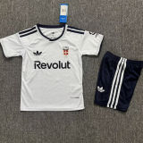 2026/27 Como Away White Kids Soccer Jersey